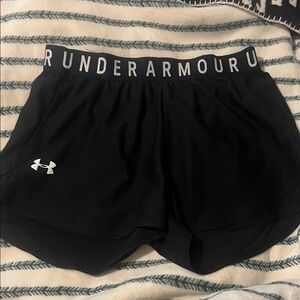 Under Armour Women's Black Athletic Shorts